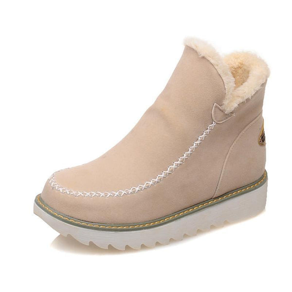 Brévane | Femme Bottines Fourrées Hiver Suédées — vue 11