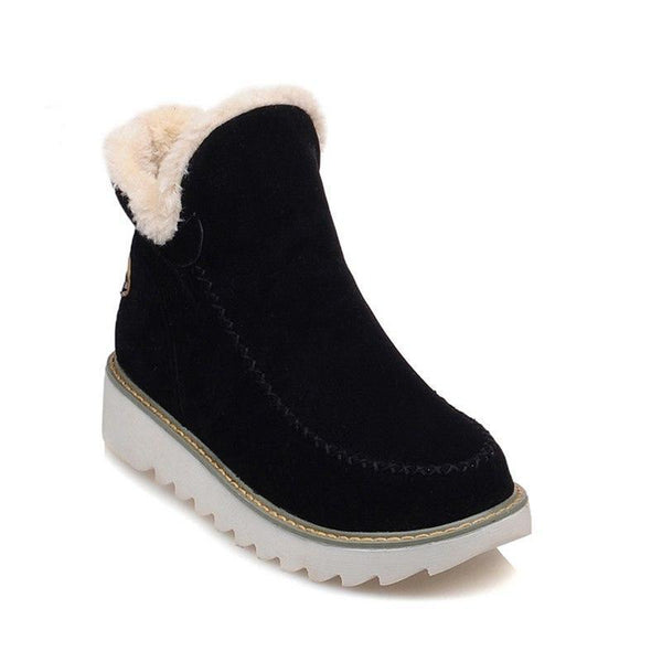 Brévane | Femme Bottines Fourrées Hiver Suédées — vue 15