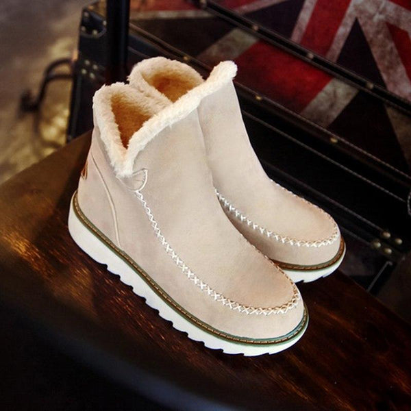 Brévane | Femme Bottines Fourrées Hiver Suédées — vue 10