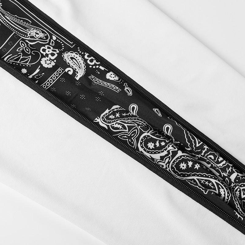 Kelvran | Homme Pantalon Jogging Bandana Streetwear - White - Image 2