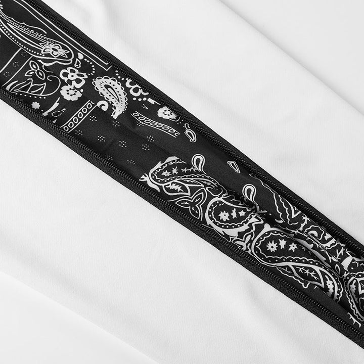Kelvran | Homme Pantalon Jogging Bandana Streetwear - White - Image 2