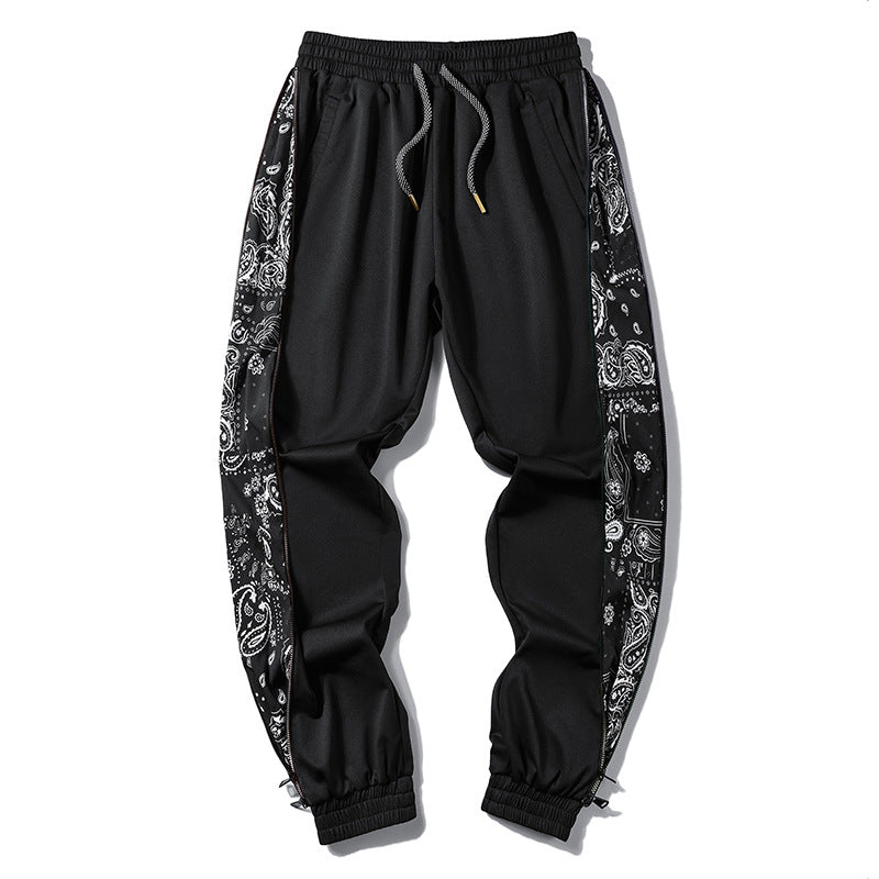 Kelvran | Homme Pantalon Jogging Bandana Streetwear - White - Image 6