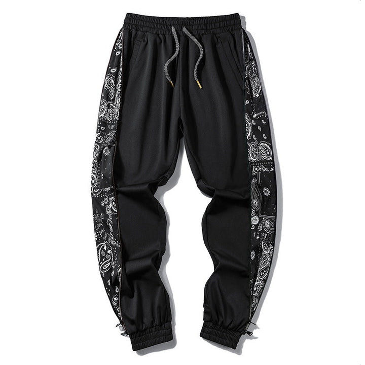 Kelvran | Homme Pantalon Jogging Bandana Streetwear - White - Image 6