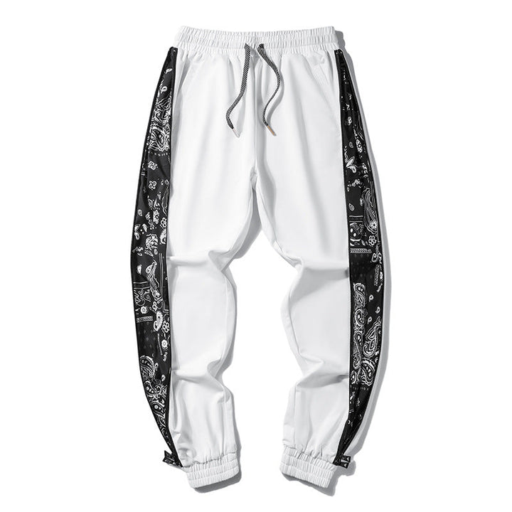 Kelvran | Homme Pantalon Jogging Bandana Streetwear - White - Image 7