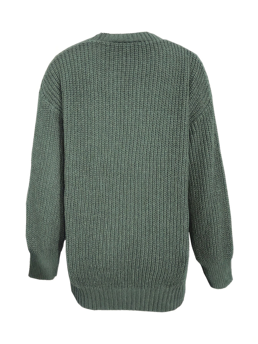 Lorvaine | Gilet en Maille Femme Oversize Boutons - Image 7