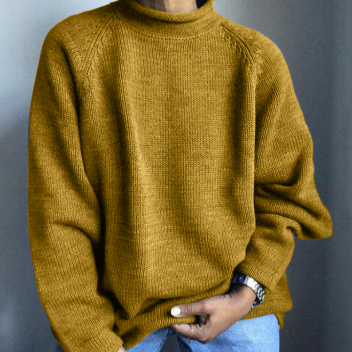 Lorvand | Pull Homme Col Montant Tricoté - Image 10