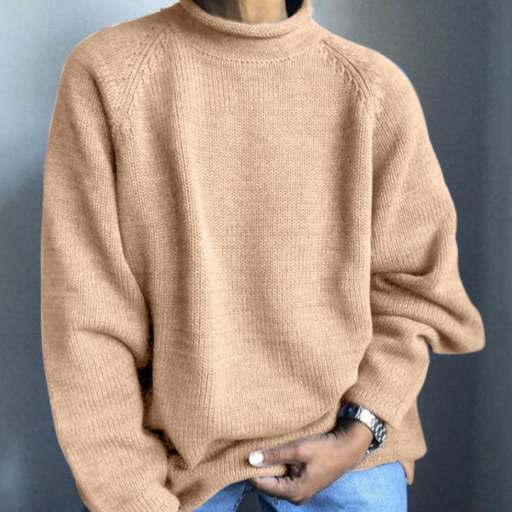 Lorvand | Pull Homme Col Montant Tricoté - Image 11