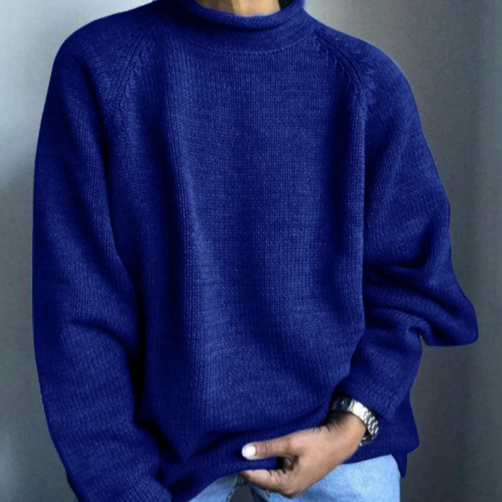 Lorvand | Pull Homme Col Montant Tricoté - Image 12