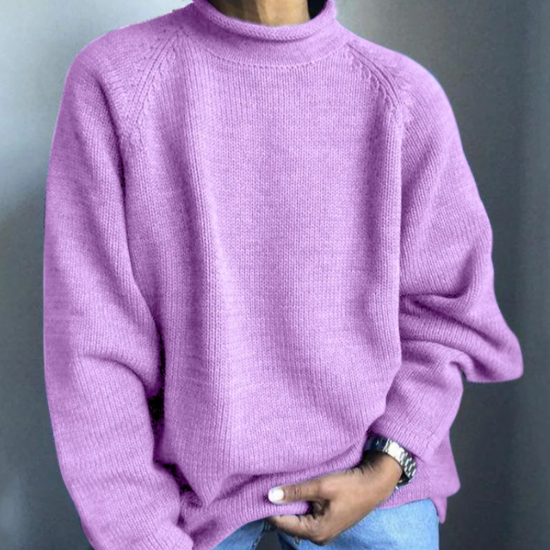Lorvand | Pull Homme Col Montant Tricoté - Image 2