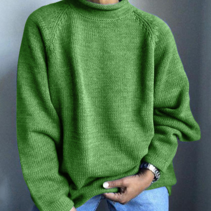 Lorvand | Pull Homme Col Montant Tricoté - Image 5
