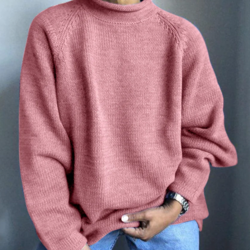 Lorvand | Pull Homme Col Montant Tricoté - Image 6