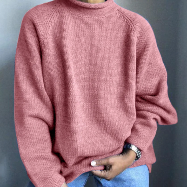 Lorvand | Pull Homme Col Montant Tricoté - Image 6