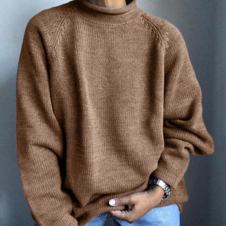 Lorvand | Pull Homme Col Montant Tricoté - Image 8