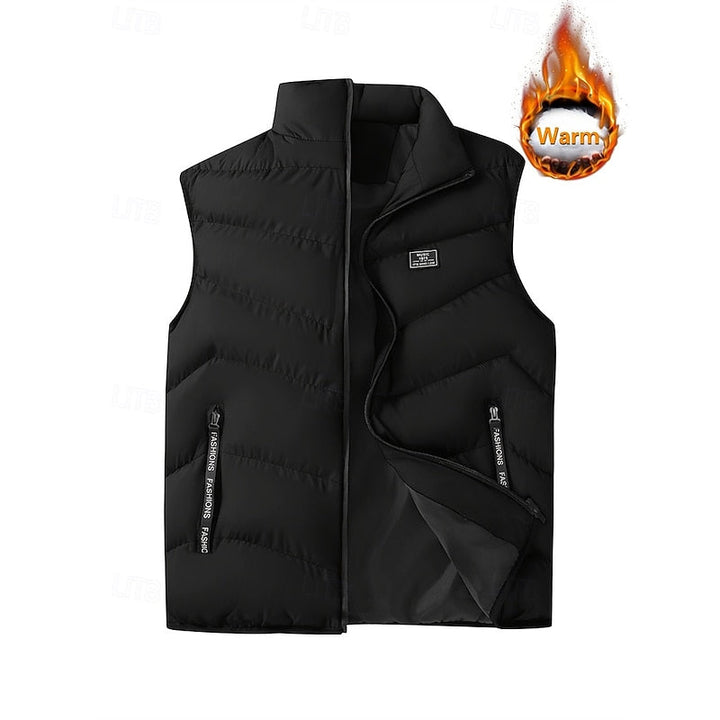 Lorvec | Homme Gilet Matelassé Sans Manches - Red - Image 6