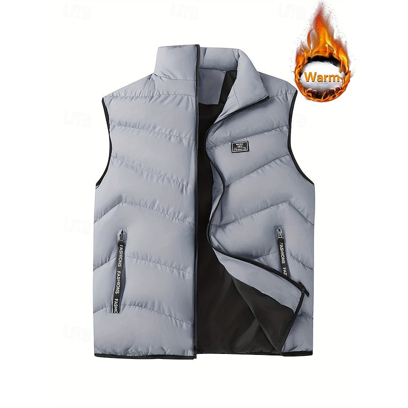 Lorvec | Homme Gilet Matelassé Sans Manches - Red - Image 9