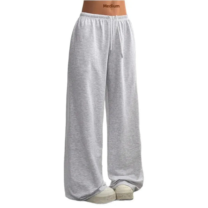 Lorvène | Femme Pantalon Large Jogging Ample - Light Brown - Image 3