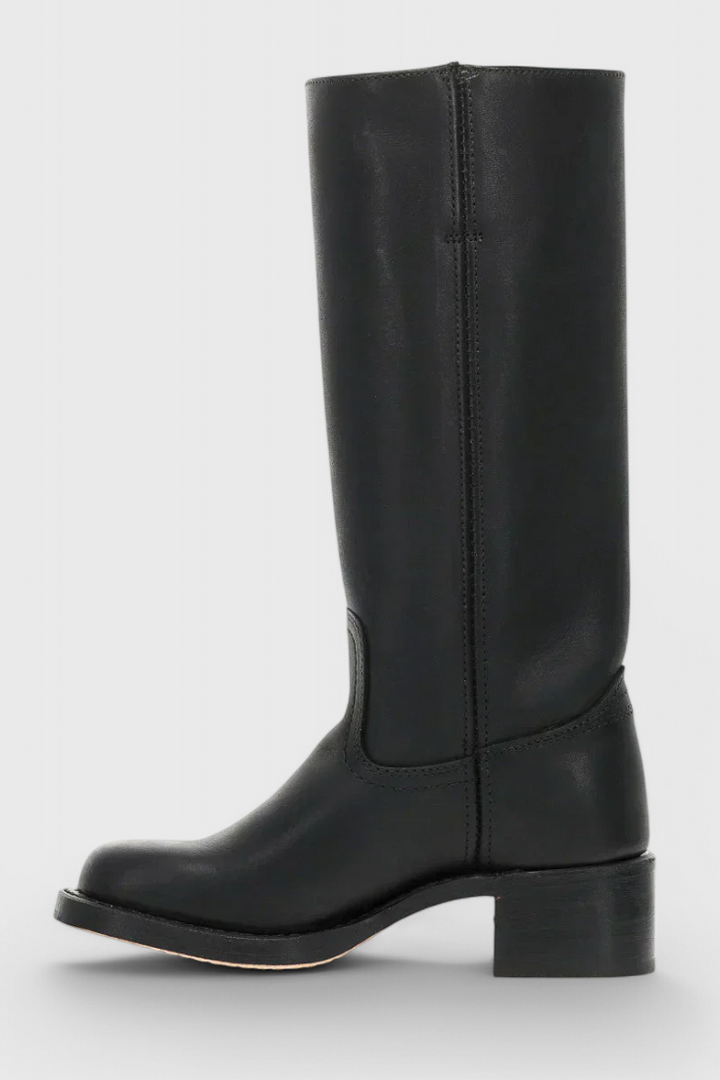 Lérawne | Bottes Femme Montantes Talon Bas - Image 14