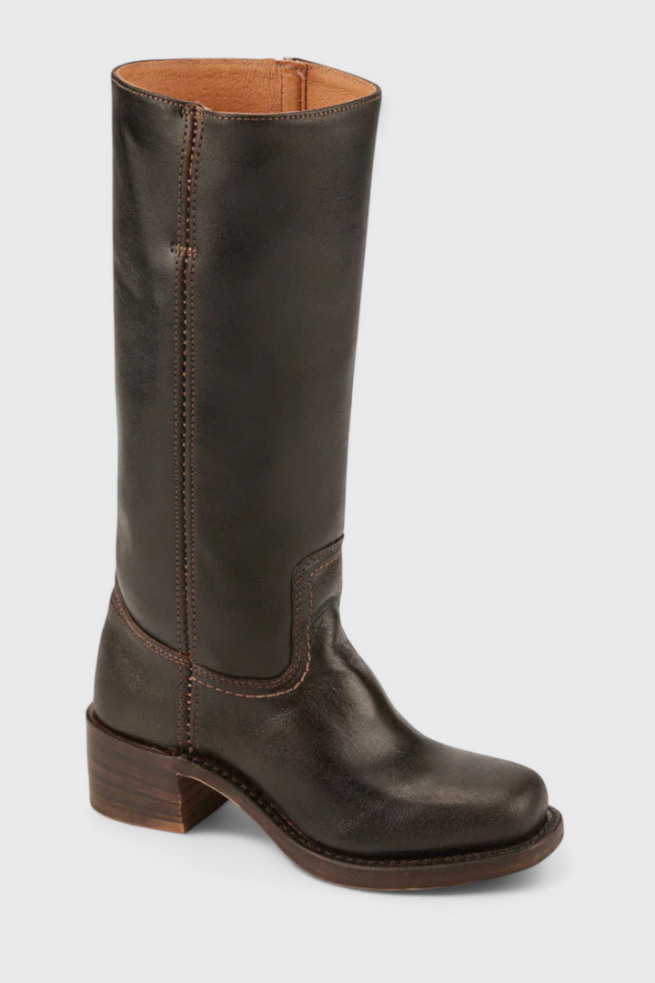 Lérawne | Bottes Femme Montantes Talon Bas - Image 17