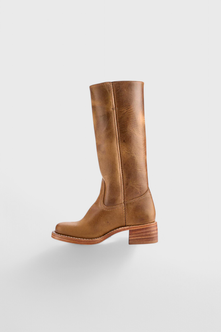 Lérawne | Bottes Femme Montantes Talon Bas - Image 22