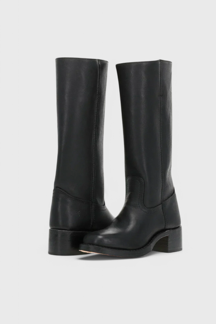 Lérawne | Bottes Femme Montantes Talon Bas - Image 4