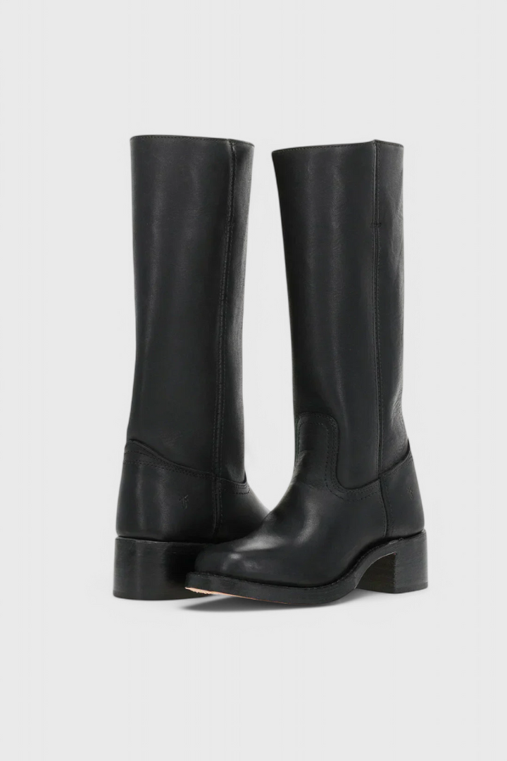 Lérawne | Bottes Femme Montantes Talon Bas - Image 4