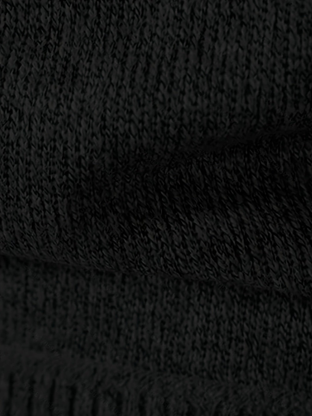 Lévand | Homme Cardigan Zippé Torsadé Col Montant - Black - Image 4