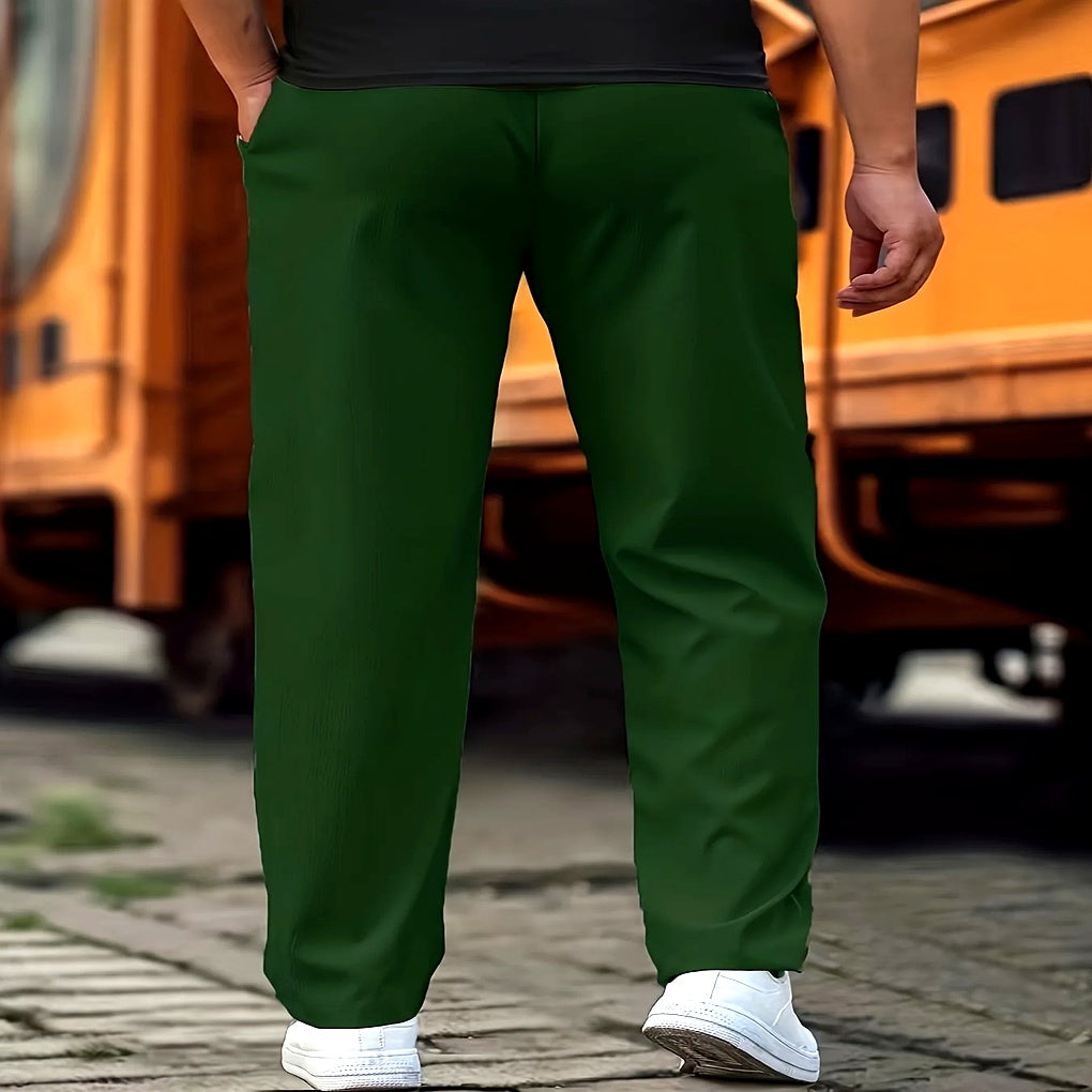 Lévand | Homme Pantalon Chino Coupe Droite - Black - Image 10