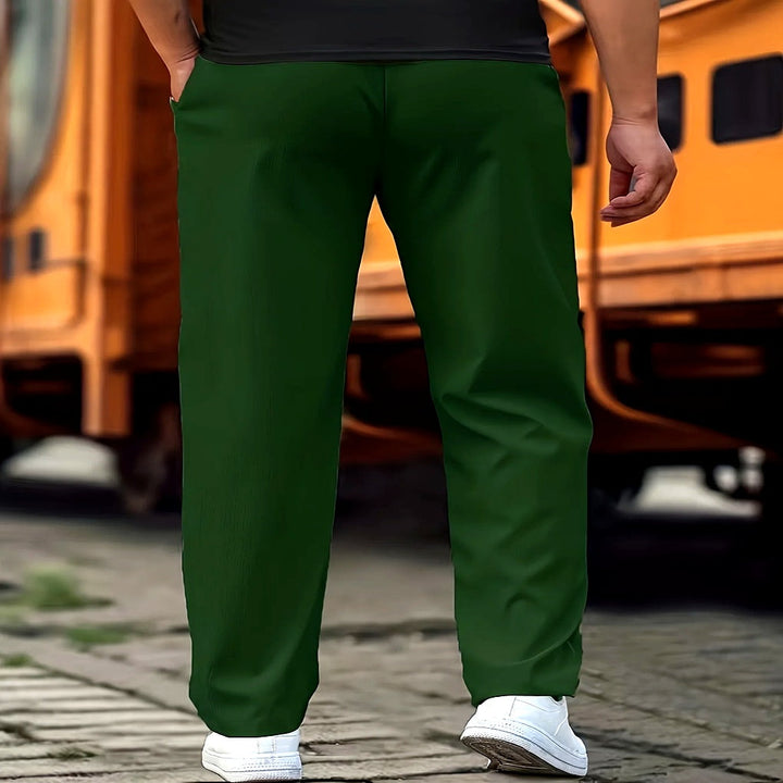 Lévand | Homme Pantalon Chino Coupe Droite - Black - Image 10