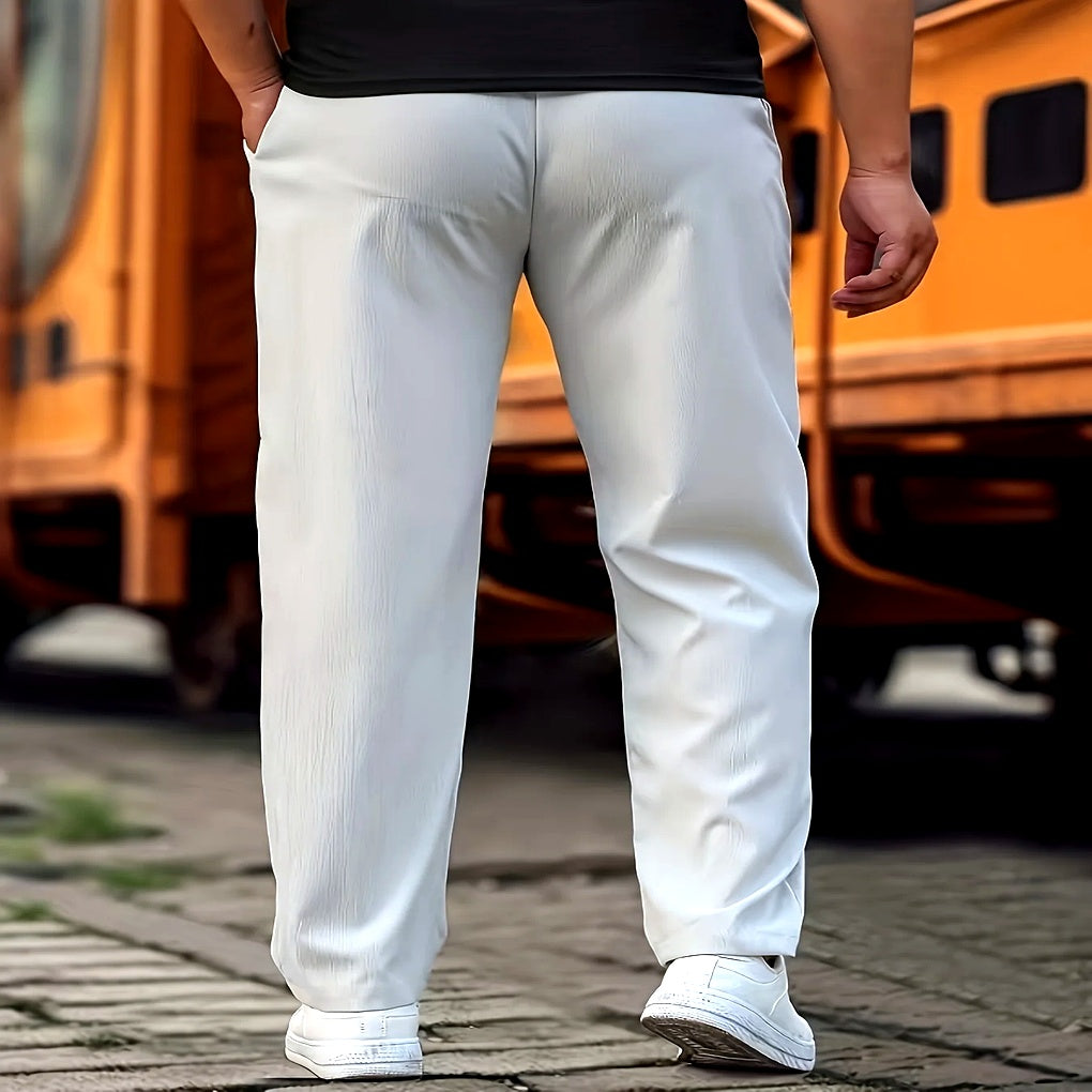 Lévand | Homme Pantalon Chino Coupe Droite - Black - Image 6