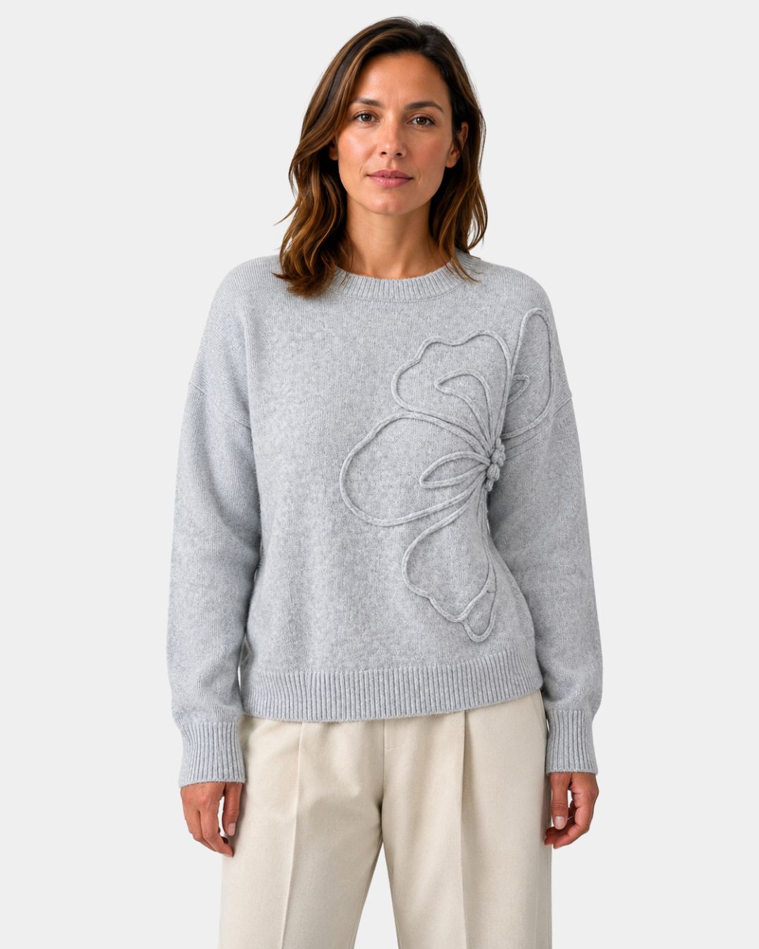 Élvorne | Pull Femme Motif Tricoté - Image 4