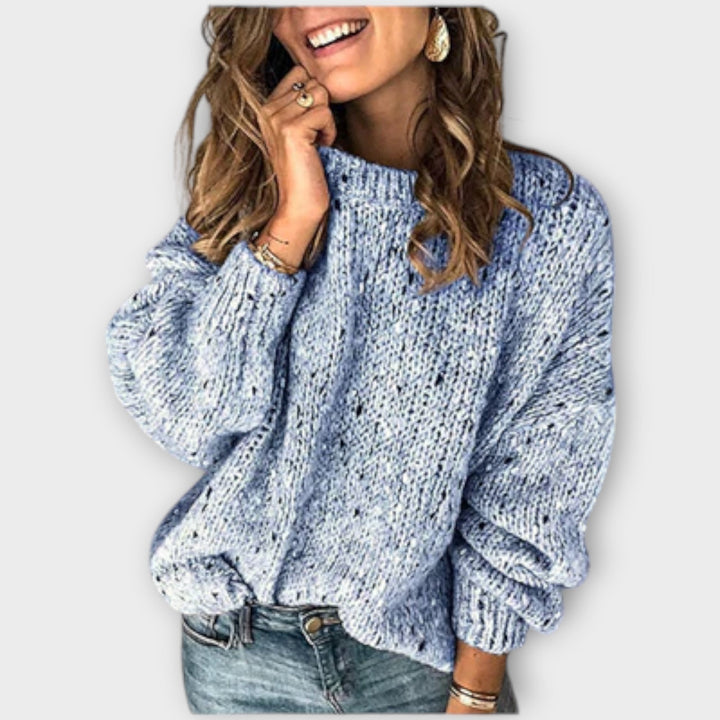 Lyvorne | Pull Femme Grosse Maille Oversize - Image 3