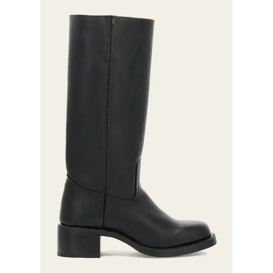 Morvaine | Bottes Campus Cuir Femme Talon Bloc - Camel - Image 20