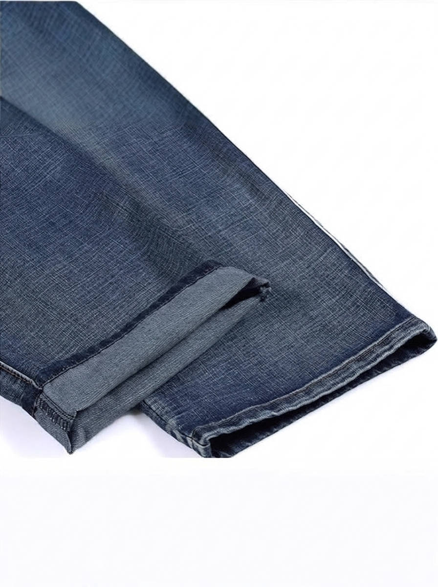 Énoch | Homme Jean Cargo Baggy Délavé - Blue - Image 4