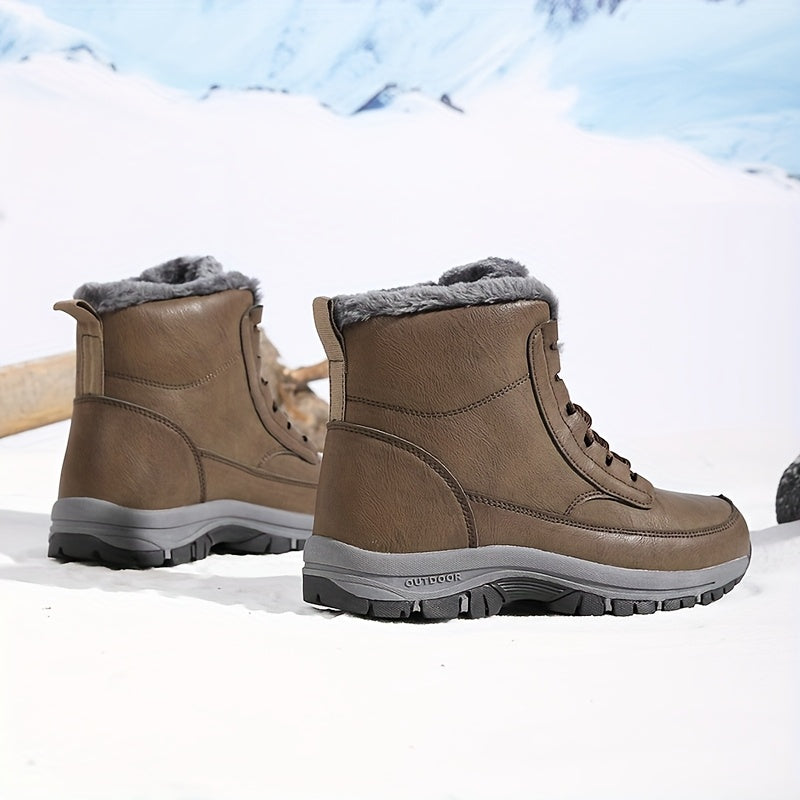 Nolvaire | Femme Bottes de Neige Imperméables Fourrées - Black - Image 5
