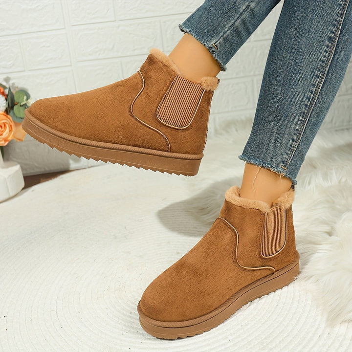 Falvinde | Femme Bottines Fourrées Slip-On Hiver — vue 10