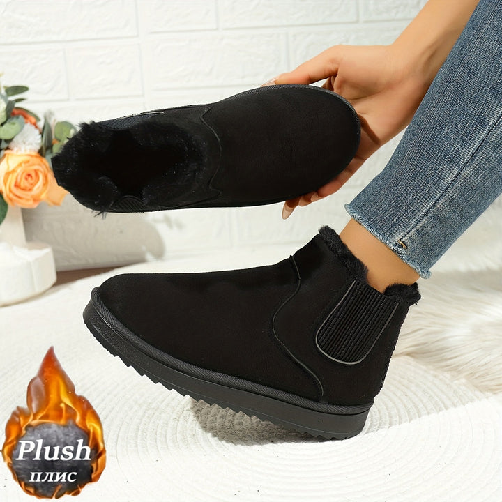 Falvinde | Femme Bottines Fourrées Slip-On Hiver — vue 5