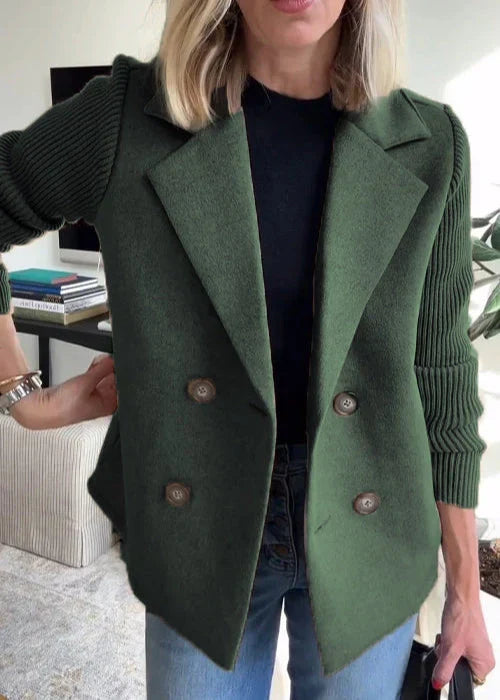 Orianne | Femme Manteau Court Double Boutonnage - Image 5