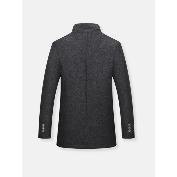 Orvald | Manteau Homme Hiver Col Montant - Brown - Image 3