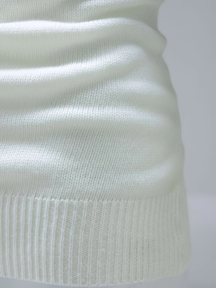 Dravec | Homme Pull Col Rond Color Block Torsadé — vue 5