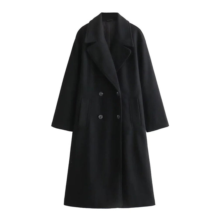 Briavelle | Femme Manteau Long Double Boutonnage