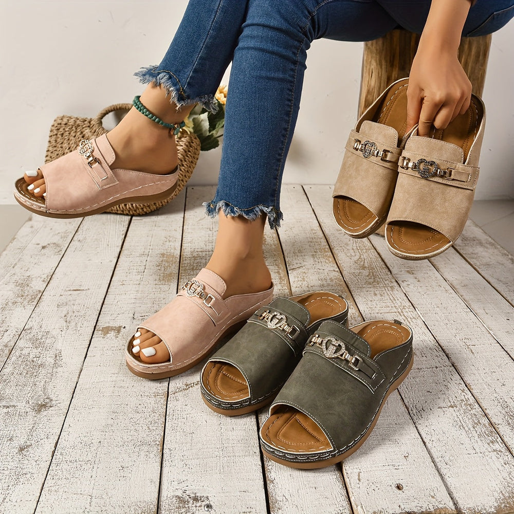 Primrose | Women's Adjustable Flat Sandals - Image 2