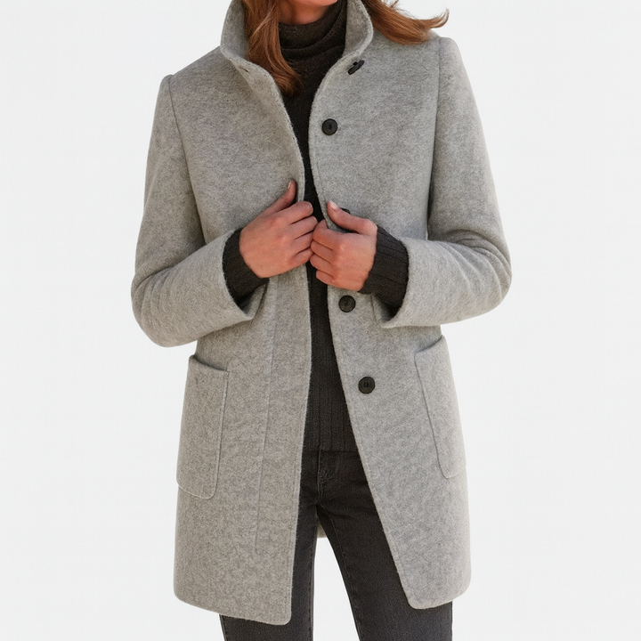 Renata | Manteau Femme Hiver Col Montant - Image 1