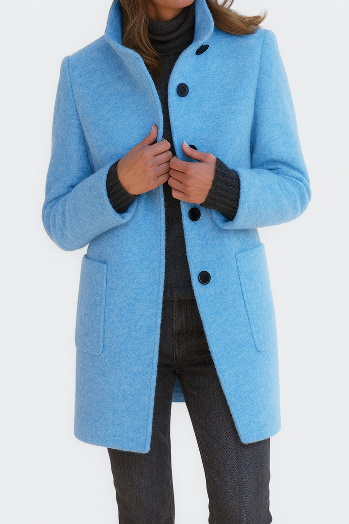 Renata | Manteau Femme Hiver Col Montant - Image 10