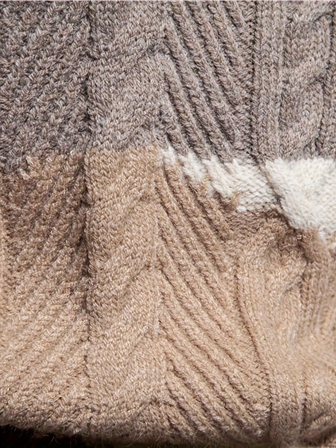 Taldric | Pull Homme Col Rond Jacquard Color Block - Image 6