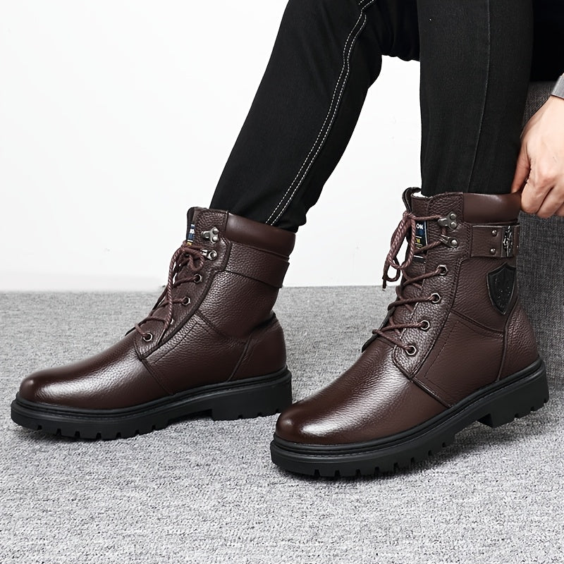 Tharvec | Homme Bottines Fourrées Imperméables Hiver - Image 2