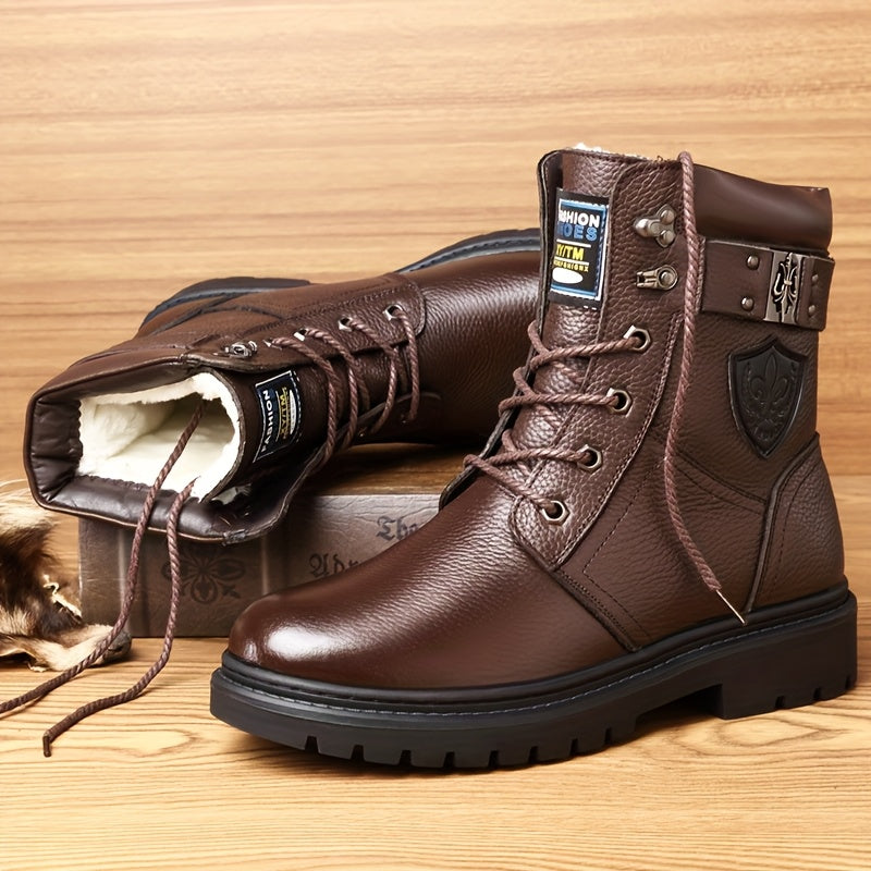 Tharvec | Homme Bottines Fourrées Imperméables Hiver - Image 3