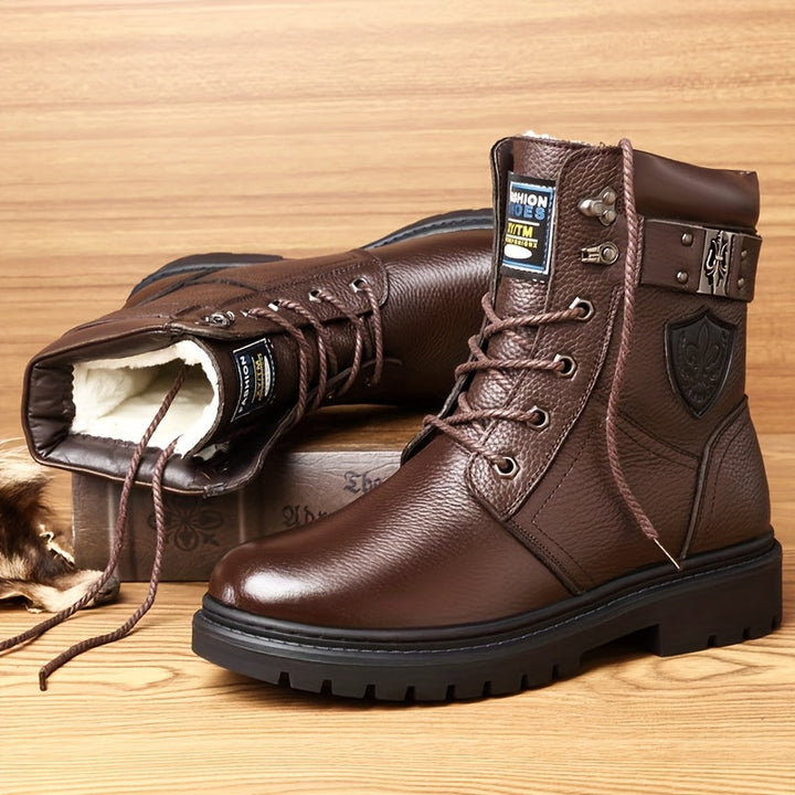 Tharvec | Homme Bottines Fourrées Imperméables Hiver - Image 3