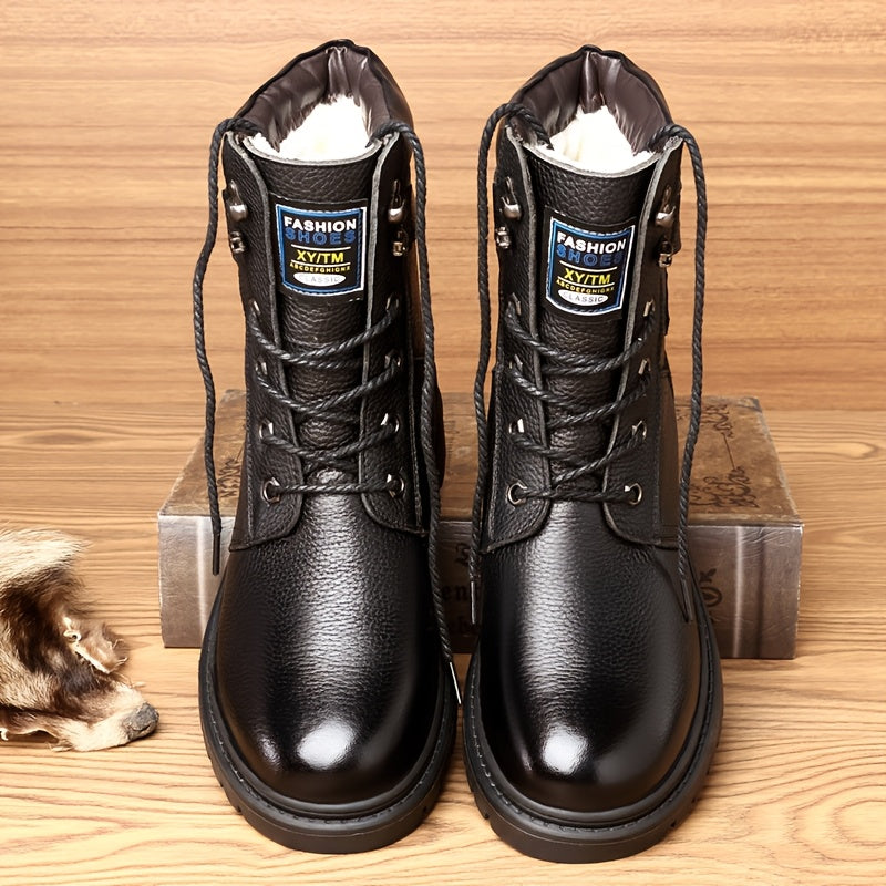 Tharvec | Homme Bottines Fourrées Imperméables Hiver - Image 4