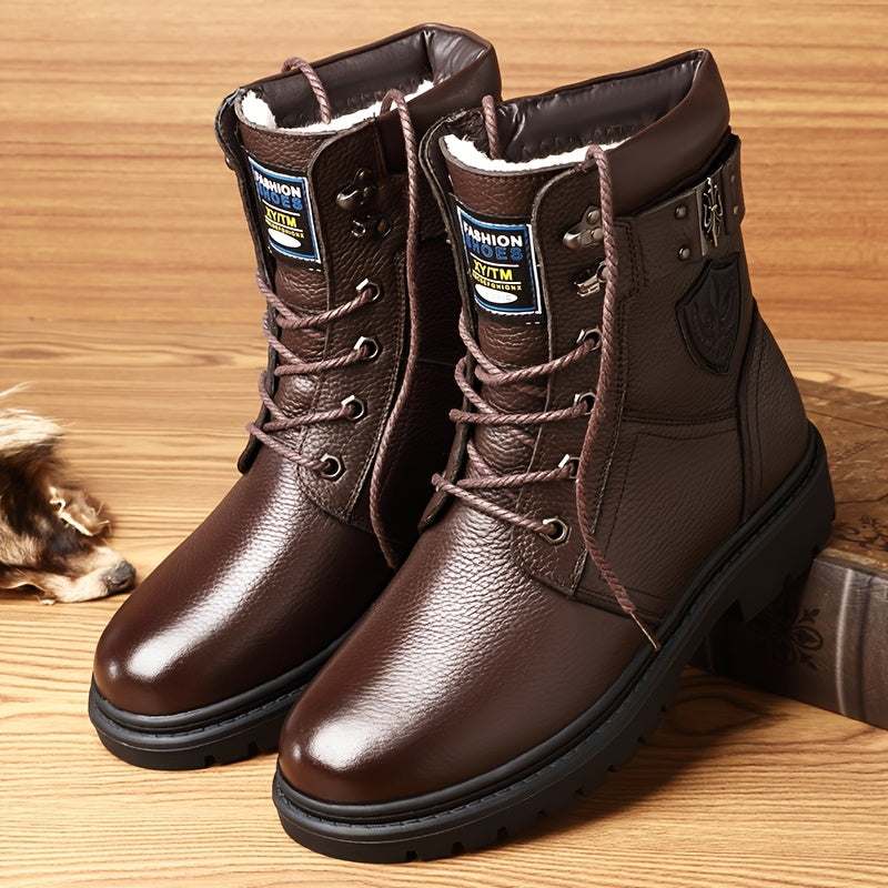 Tharvec | Homme Bottines Fourrées Imperméables Hiver - Image 5