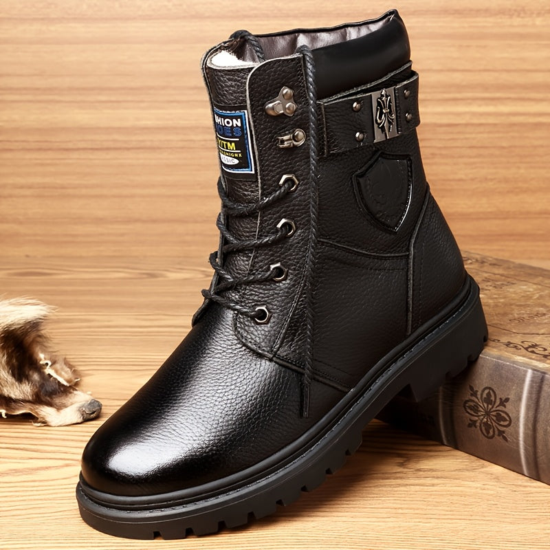 Tharvec | Homme Bottines Fourrées Imperméables Hiver - Image 7